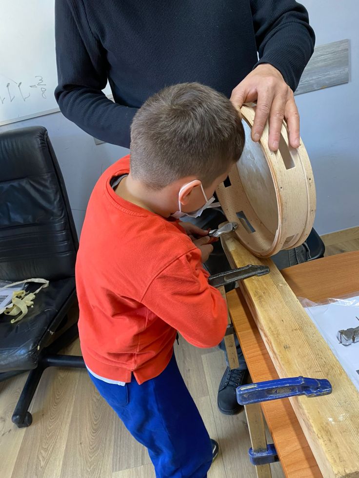 Villa Castelli – Concluso il corso di realizzazione di Tamburelli e Reading per i canti&nbsp;popolari.