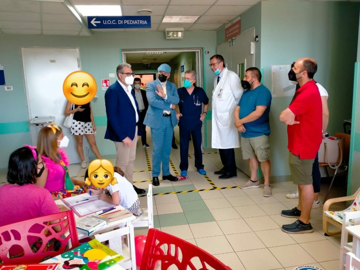 Reparto di Pediatria di Francavilla F. – Inaugurata sala d’attesa grazie ad una raccolta fondi della Cooperativa&nbsp;L’Ala