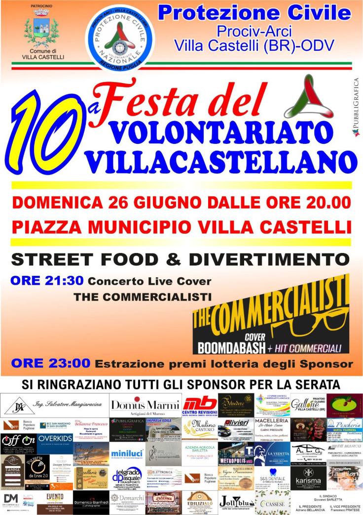 Festa del Volontariato villacastellano alla sua decima&nbsp;edizione