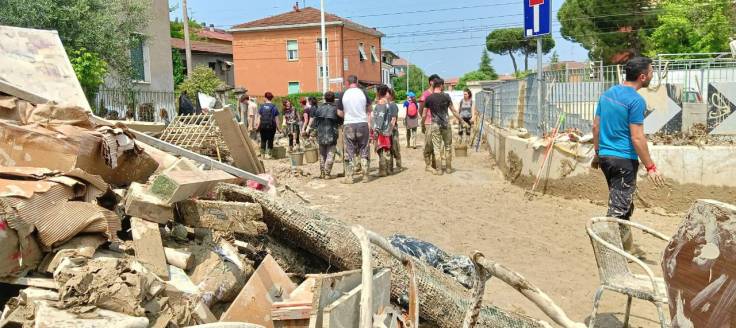 La Protezione Civile di Villa Castelli a sostegno dell’Emilia Romagna