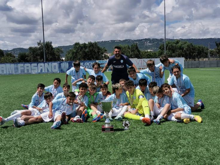 I Ragazzi di Mister Daniele Tarì sul podio del Torneo Nazionale Valle d’Itria