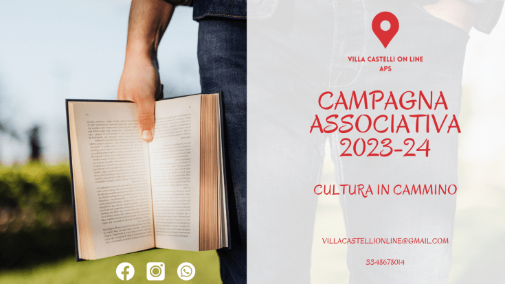 Parte la nuova campagna associativa di Villa Castelli On Line Aps