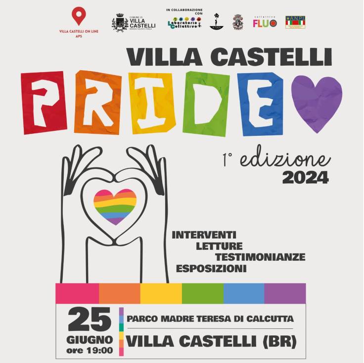 Il Primo Villa Castelli Pride della storia  – edizione&nbsp;2024
